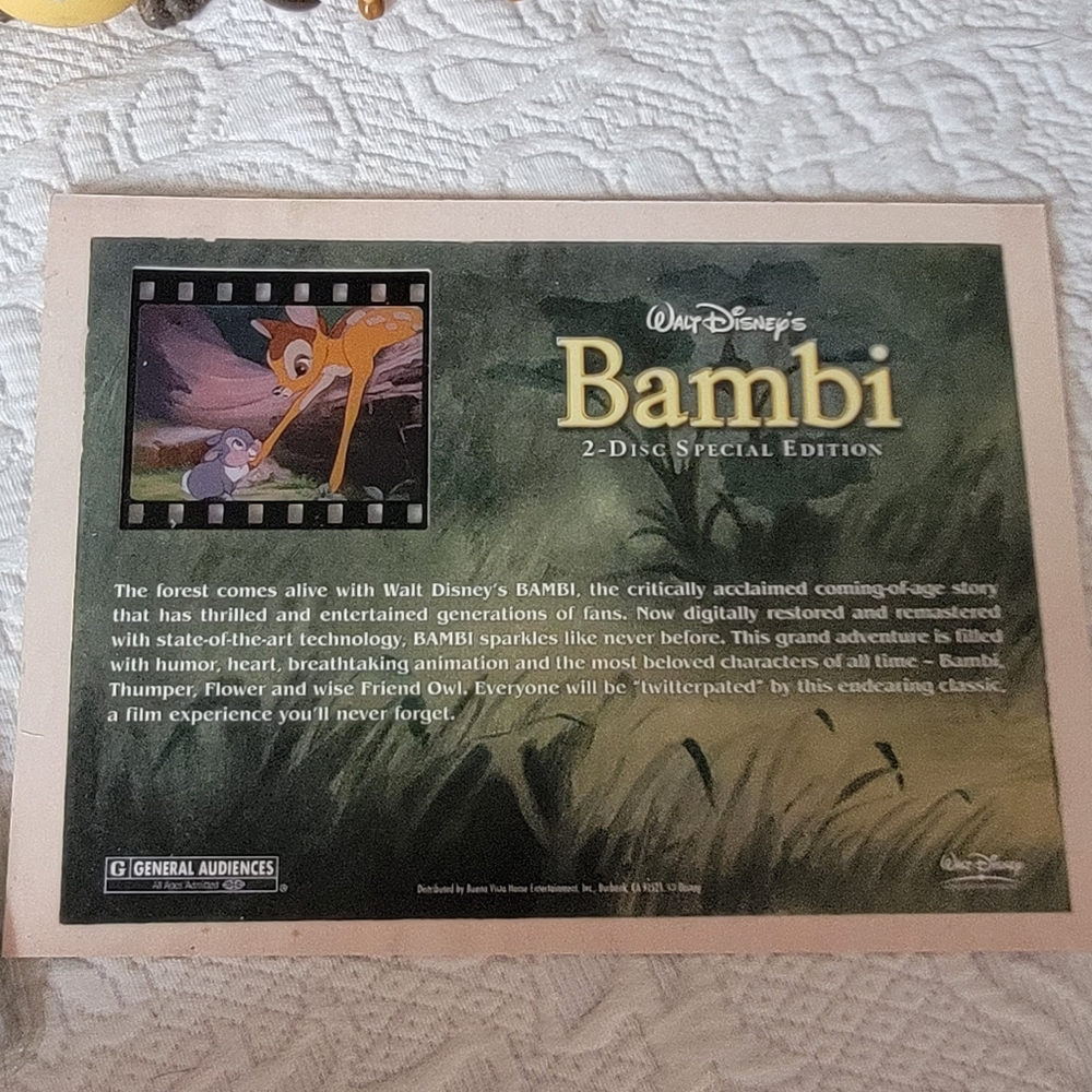Lot of Bambi memorabilia